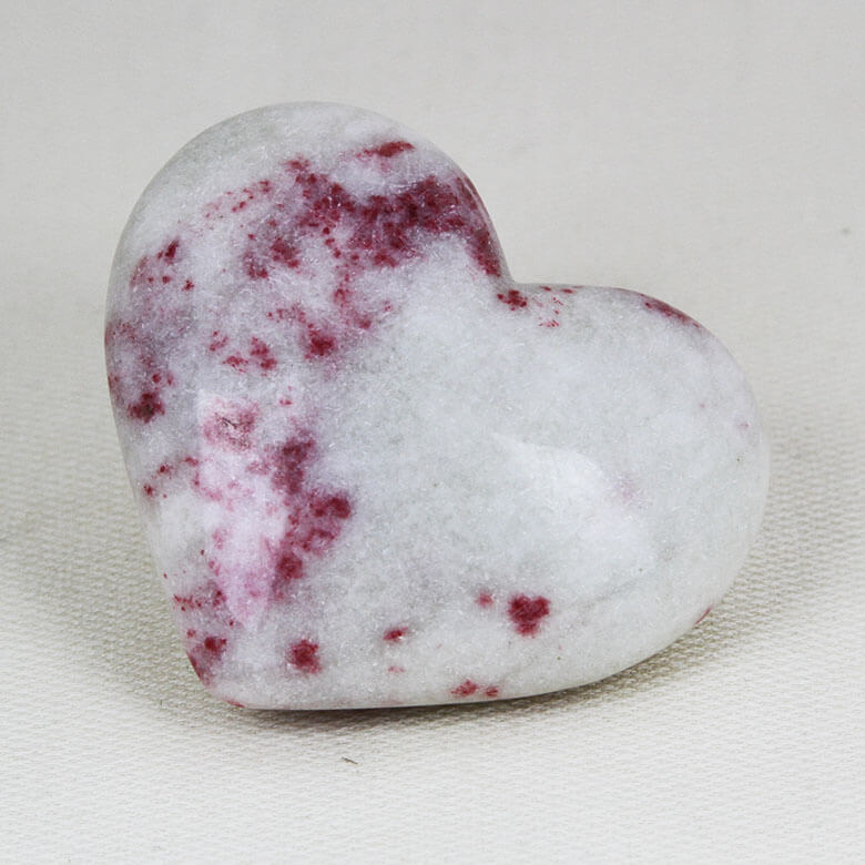 beautifull Pink opal heart with perfect shape and superior polish
