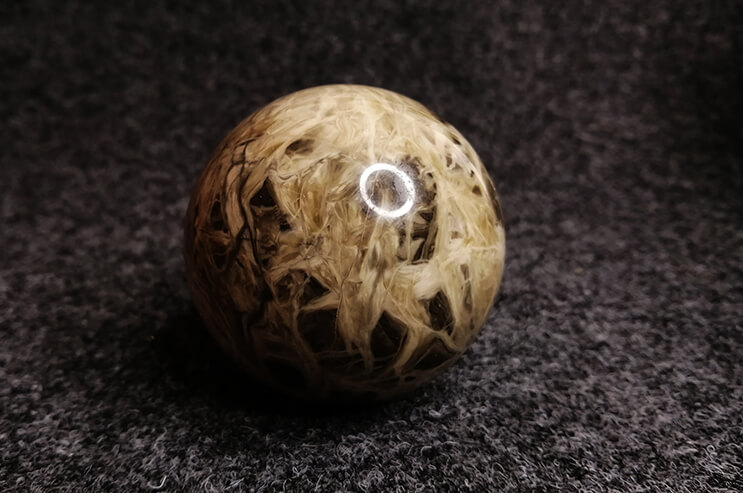 Caramel stone sphere 001c