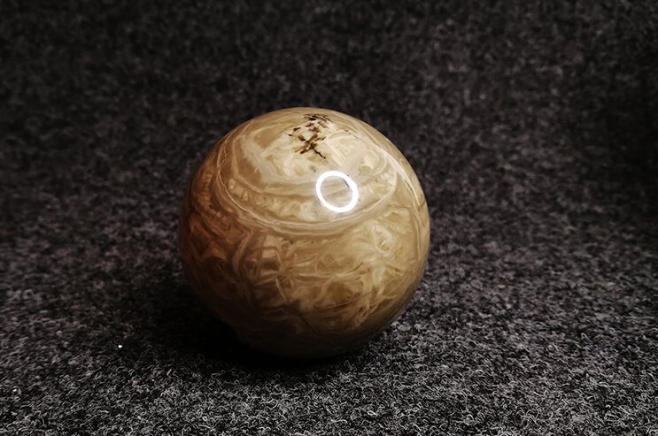 Caramel stone sphere 001b