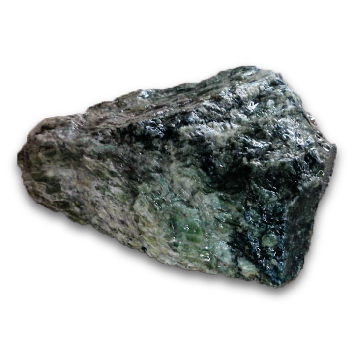 Nephrite rough rock