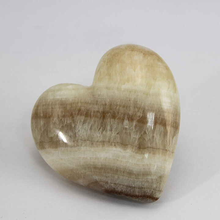 Coati aragonite heart