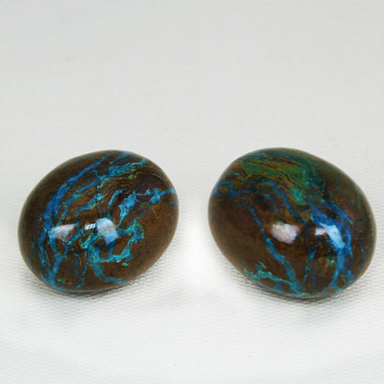 Master Cabochon made from turquoise chrysocolla