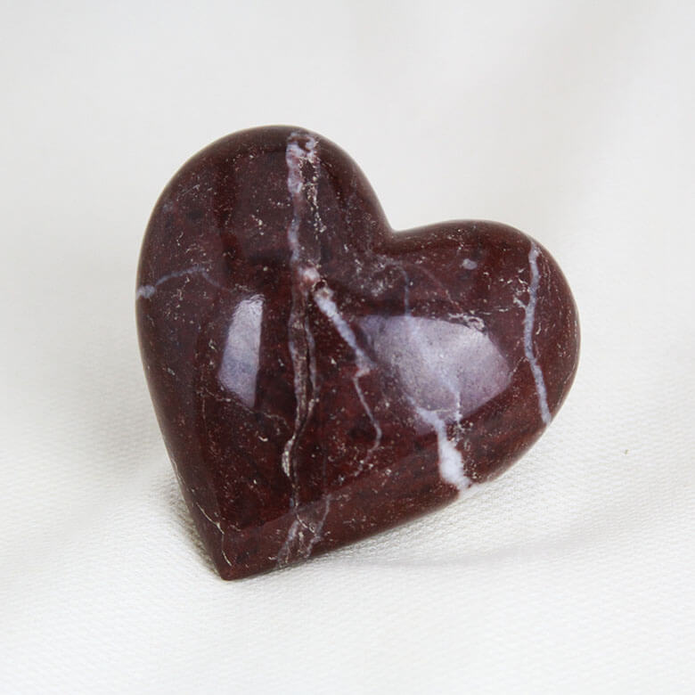 beautifull Pink opal heart with perfect shape and superior polish