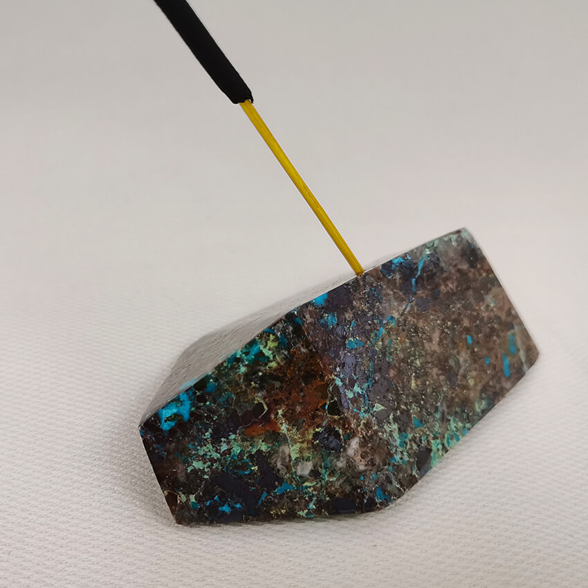 Big incense crystal base 6