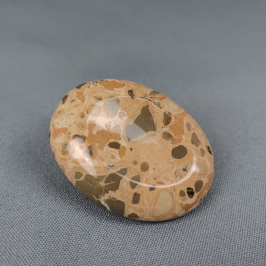 Leopardite worry stone