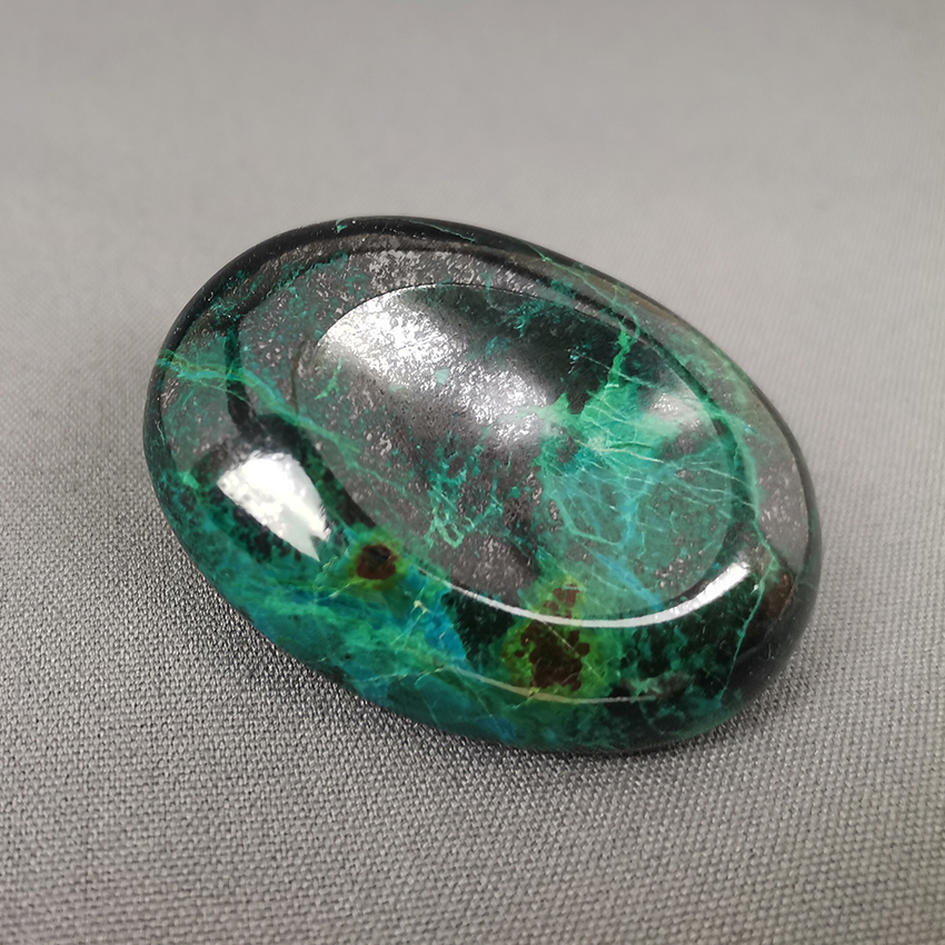 chrysocolla worry stone