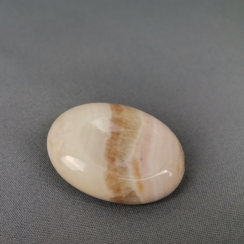 coati aragonite worry stone 2