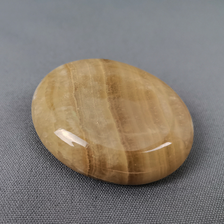 coati aragonite worry stone