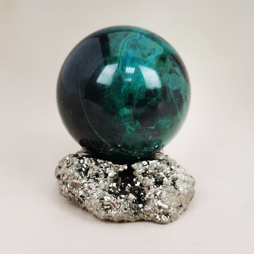 pyrite cluster sphere stand d beautifull hand-made pyrite cluster sphere stand