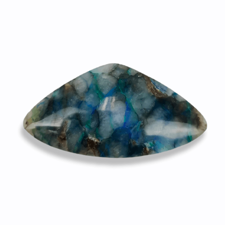 Master Cabochon made from Ocean Blue Azurite 3