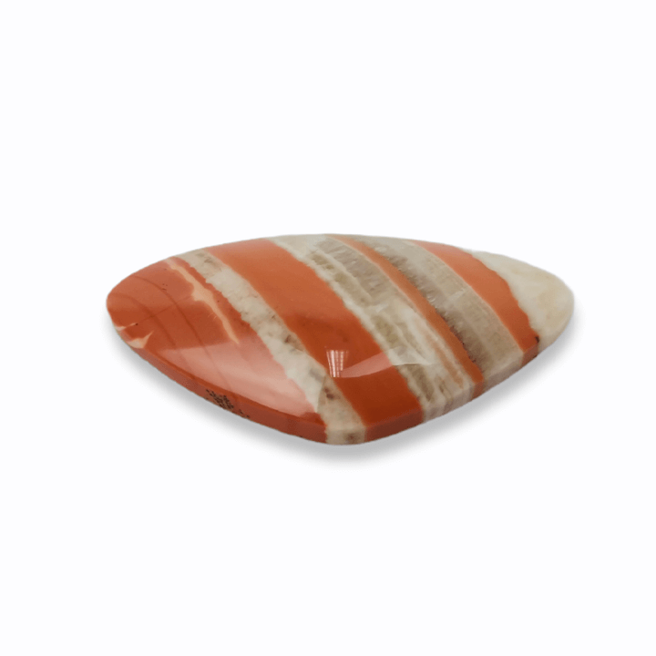 Peruvian Tiger Aragonite cabochon