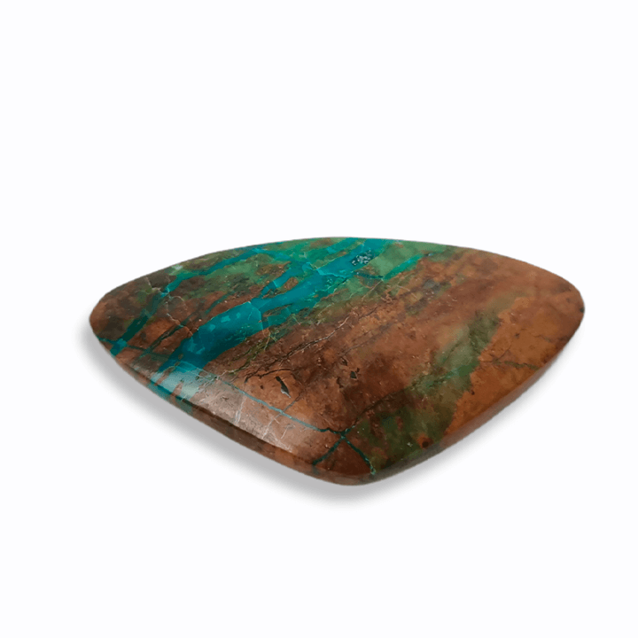 Master Cabochon made from chrysocolla mother earth