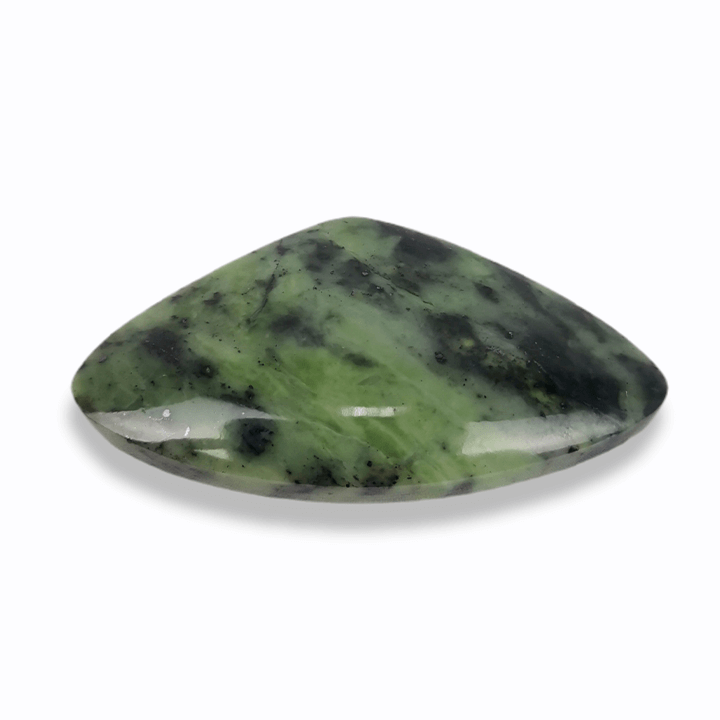 Master Cabochon made from green jade