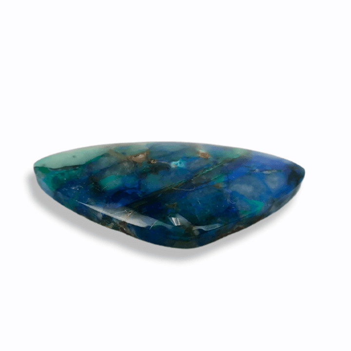 Master Cabochon made from Ocean Blue Azurite 4 Master Cabochon made from Ocean Blue Azurite 4