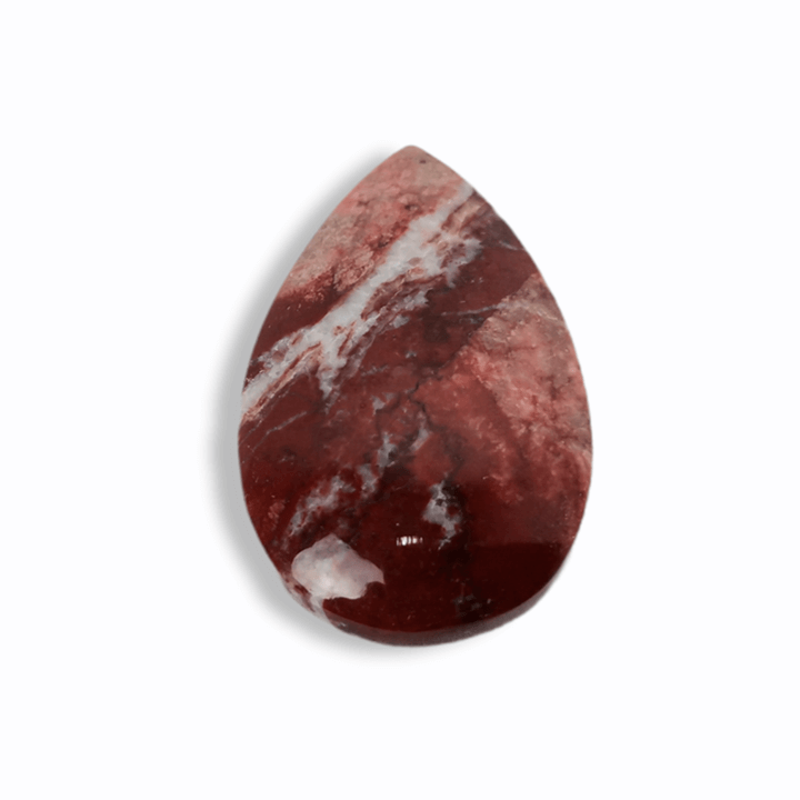 drop shaped Master Cabochon made from Huanucite 2