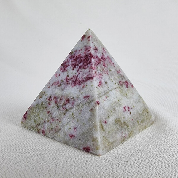 Cherry Blossom pyramid (cinnabrite)