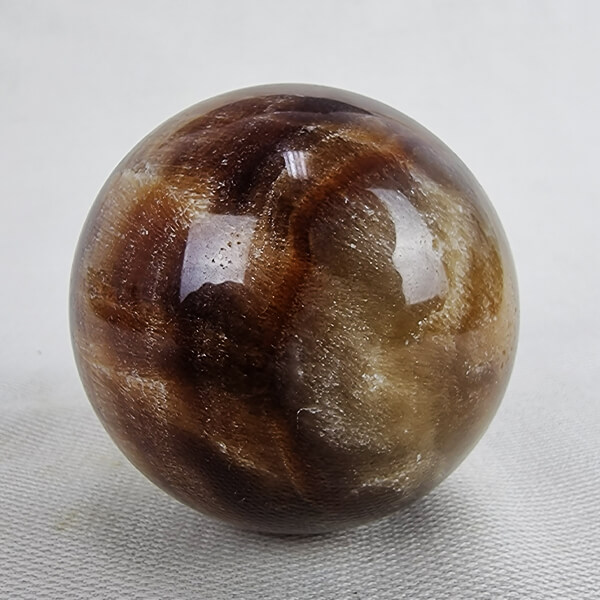 Chocolate Calcite Sphere