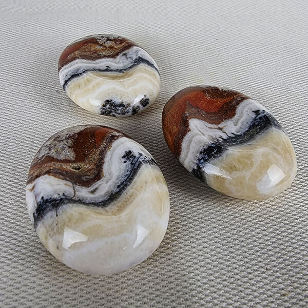 Red River Sunset Worry Stones