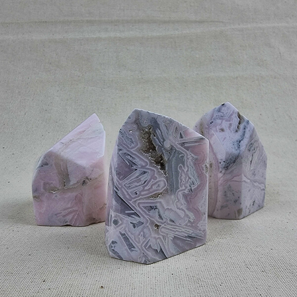 Red Aragonite free forms ethical Crystals Gemrock 02