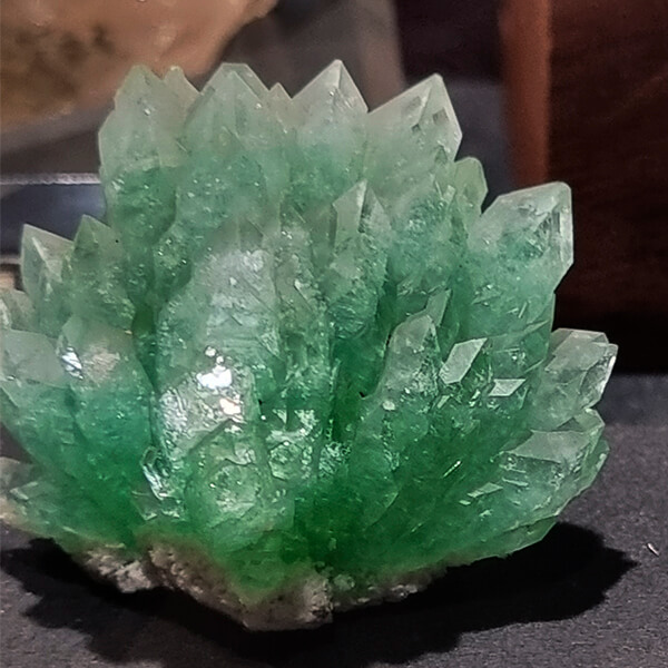 Green Apohyllite from Jalgaon India