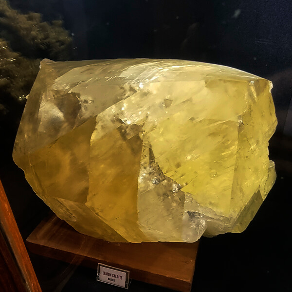 Lemon Calcite from Nasik India