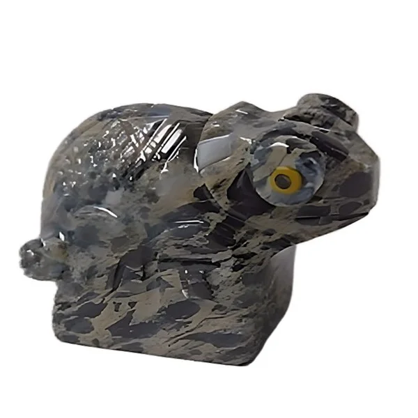 Soapstone chameleon