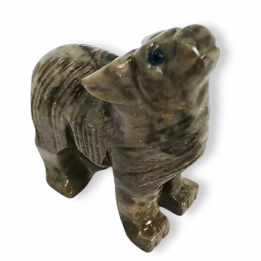 soapstone dog / wolf