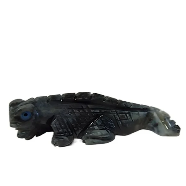 Soapstone iguana