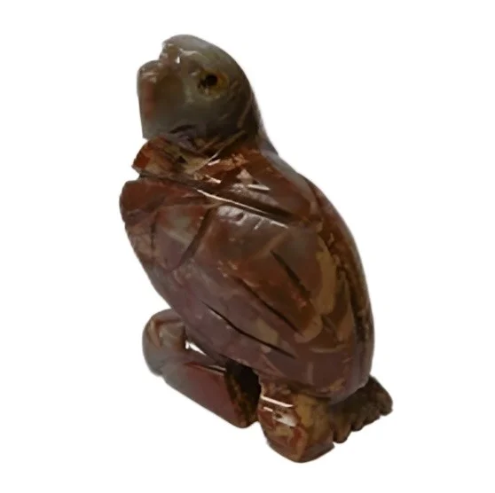 Soapstone parrot