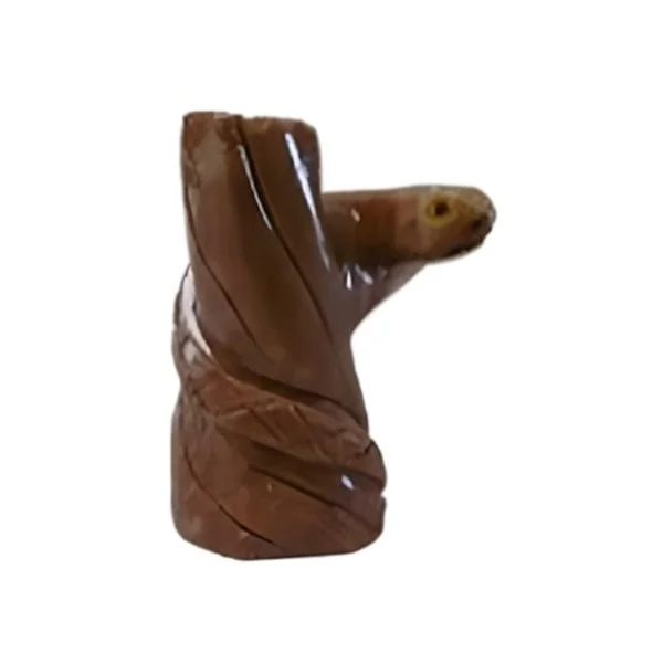 soapstone snake on tree