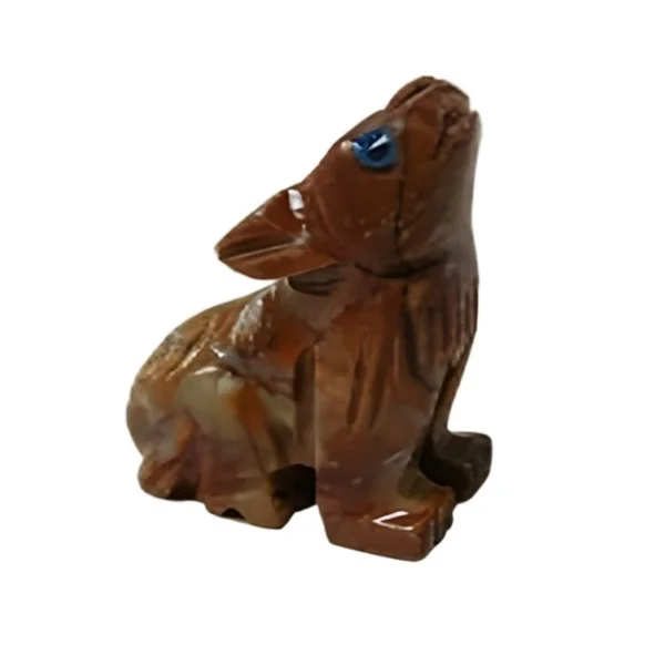 Soapstone wolf