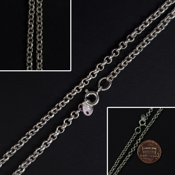 Cadena de plata ROLO 0.8 ti Silver Chain Rolo