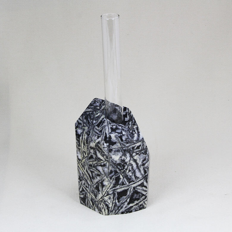 Canadian Pinolite flower vase ethical crystals gemrock 02