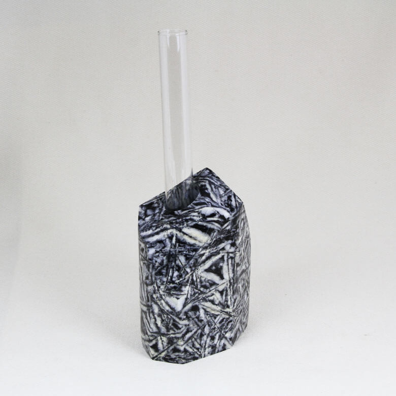 Canadian Pinolite flower vase ethical crystals gemrock 03