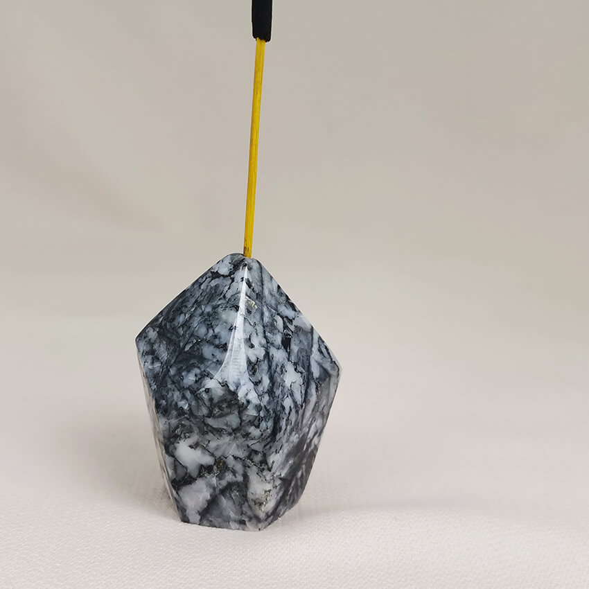 Canadian Pinolite incense holder ethical crystals gemrock 01