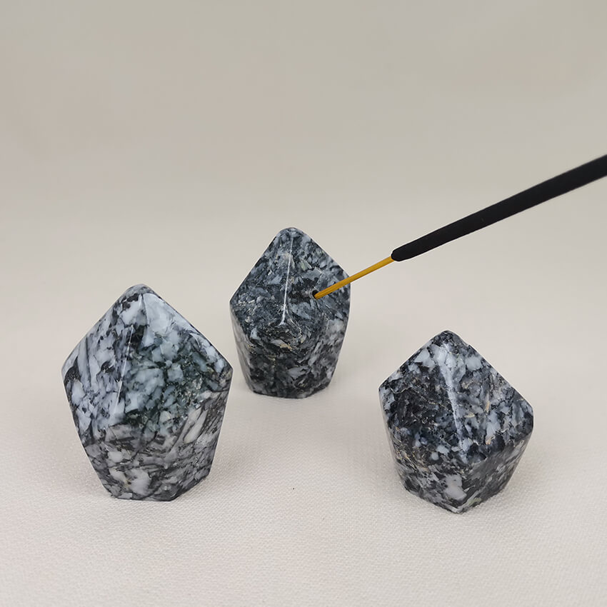Canadian Pinolite incense holder ethical crystals gemrock 02