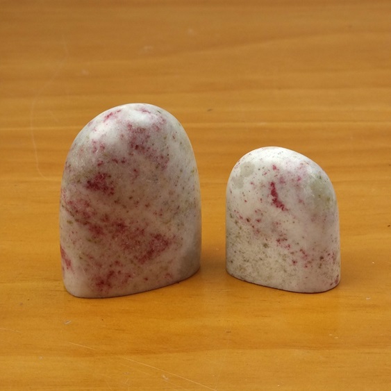 Cherry Blossom Stone free form cinnabrite ethical crystals Gemrock 03