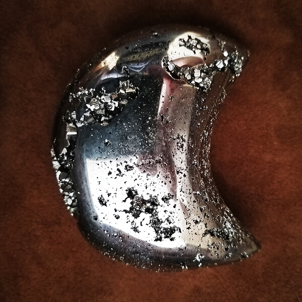 Chispa Pyrite crystal Moons ethical crystals gemrock