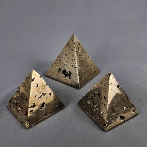 Chispa Pyrite Pyramid ethical crystals gemrock 02