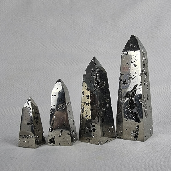Chispa Pyrite obelisk towers ethical crystals gemrock 02