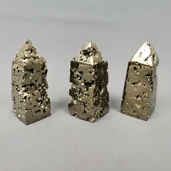 Chispa Pyrite obelisk towers ethical crystals gemrock 04