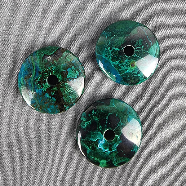 Chrysocolla donuts ethical crystal jewelry Gemrock 04