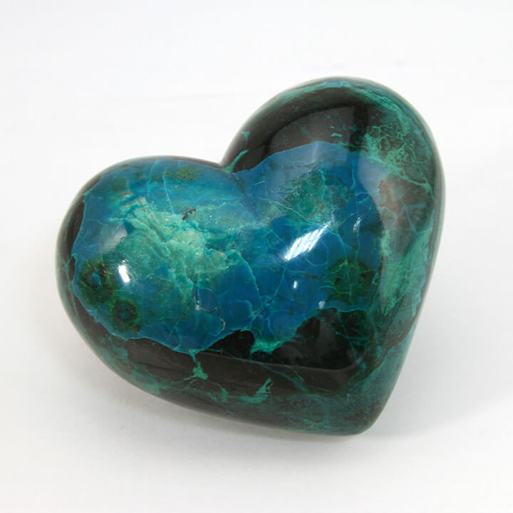 Chrysocolla heart ethical crystals Gemrock 05