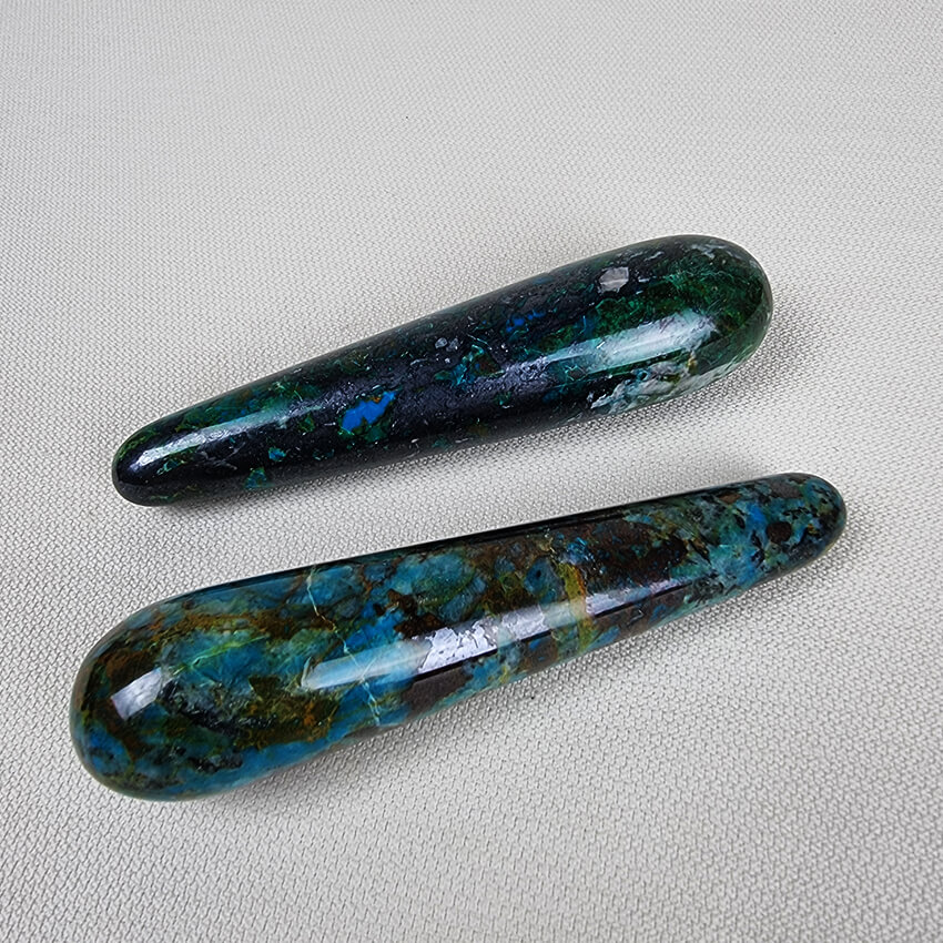 Chrysocolla wands ethical crystals Gemrock 01