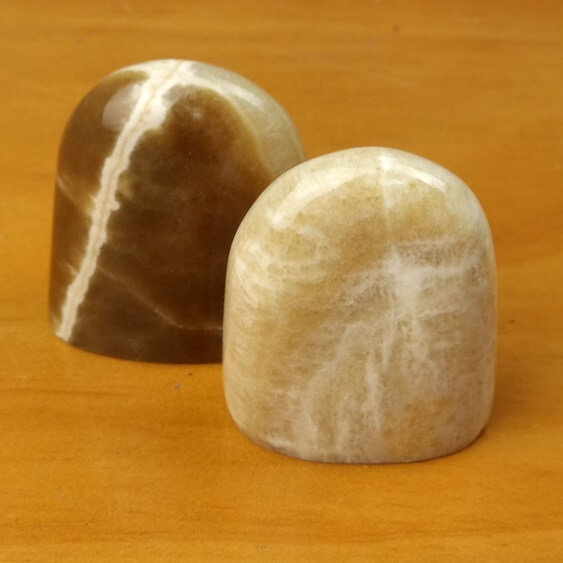 Coati Aragonite free forms ethical crystals Gemrock