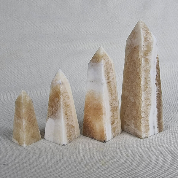 Coati Aragonite obelisk towers ethical crystals Gemrock