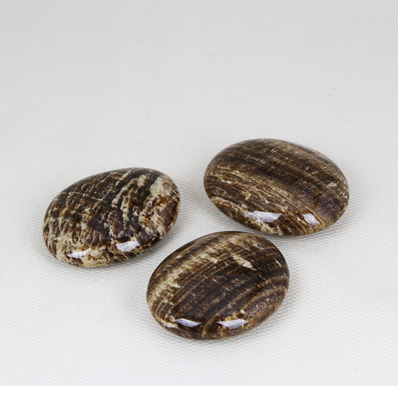Ethical Aragonite Crystal Palm Stones Gemrock