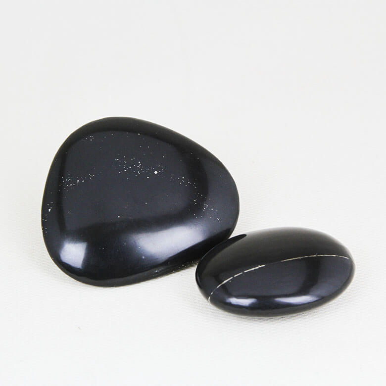 Ethical Peruvian Black Jade Crystal Palm Stone Lemurian Jade Gemrock