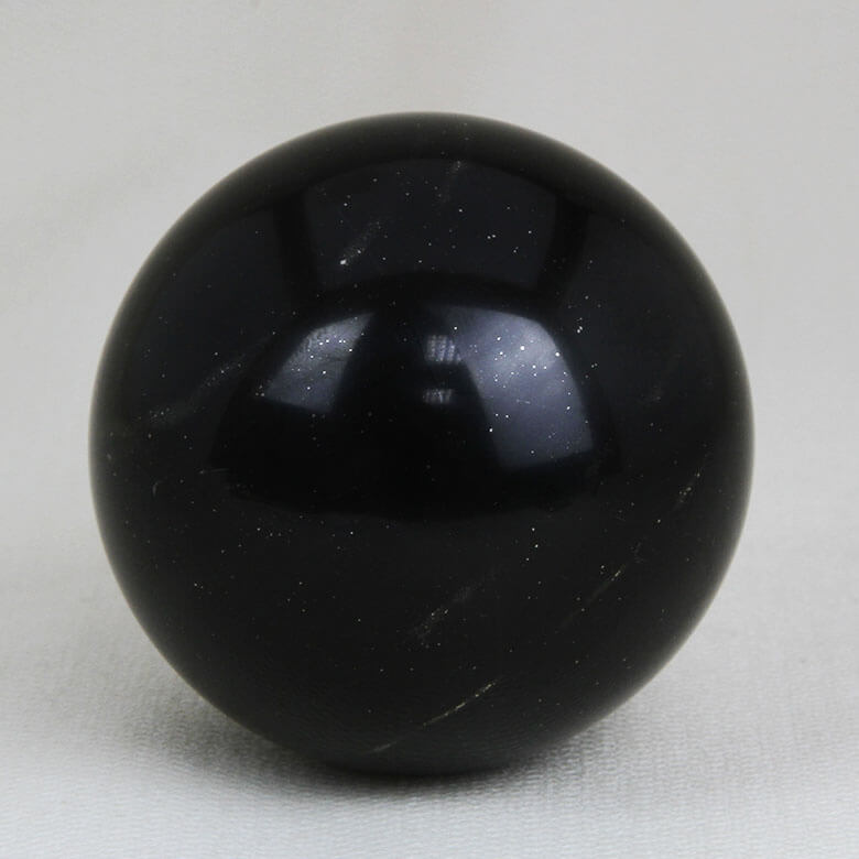 Ethical Peruvian Black Jade Crystal Sphere Lemurian Jade Gemrock