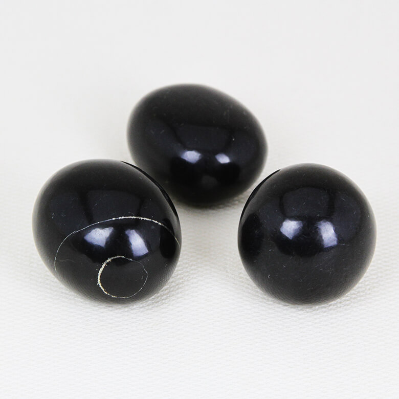 Ethical Peruvian Black Jade Crystal Tumbled Stone Lemurian Jade Gemrock